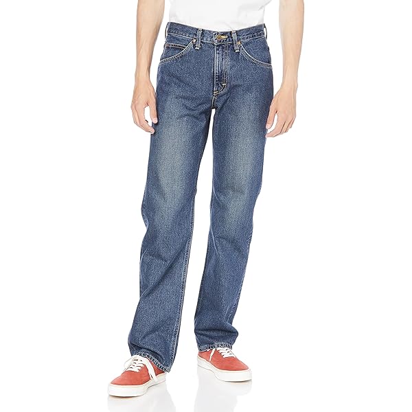 Leeアメリカンスタンダード 200 レギュラーストレート デニムパンツ メンズ Lee リー ジーンズ メンズ 200 フルカット ルーズストレート