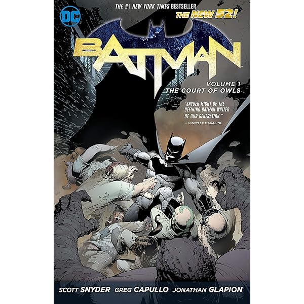 Batman Vol 1 The Court Of Owls The New 52 01 Snyder Scott Capullo Greg Amazon Sg Books