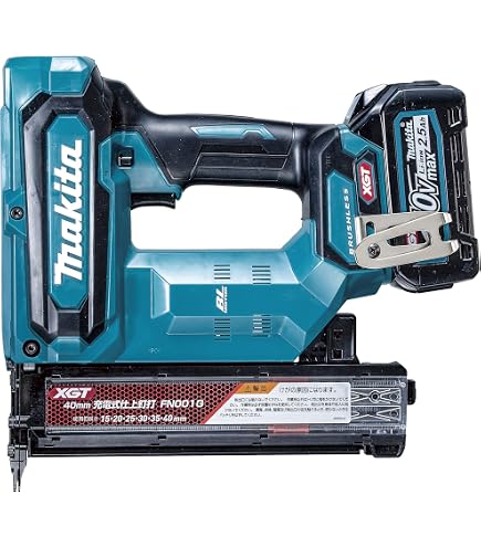 Amazon | マキタ(Makita) 35ミリ充電式面木釘打 18V バッテリ・充電 