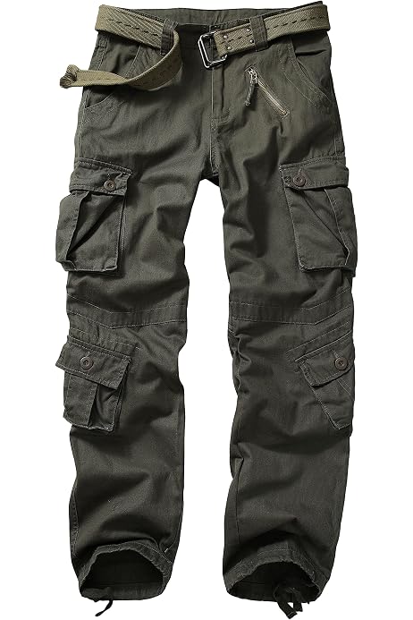 Military 8 Pockets Cargo Pant 