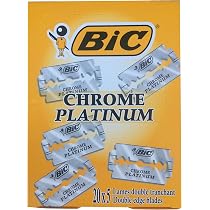 Personna Platinum 両刃替刃 200枚　ペルソナ Amazon.co.jp: BIC Chrome Platinum 両刃替刃 100枚入り（5枚入り20 個