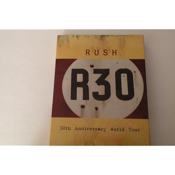Amazon.co.jp: R40〜ラッシュ40周年記念DVD10枚組ハードカバー56P