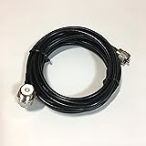 〈HOTEISON〉車載 モービルアンテナ 用 同軸ケーブル RG-58U 5m MJ MP