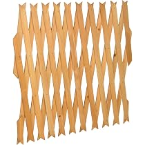 Amazon | タカショー 木製伸縮トレリス 30×180cmカントリーウッド 