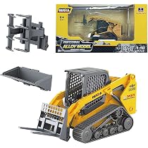 thumbnail image 2 of Gemini&Genius Die-Cast Road Roller Toy – 1/50 Scale Construction Vehicle For Kids & Collectors 2 of 9