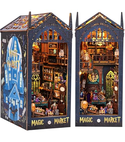 Amazon | Powanfity ドールハウス ミニチュア 【温かみのロフト