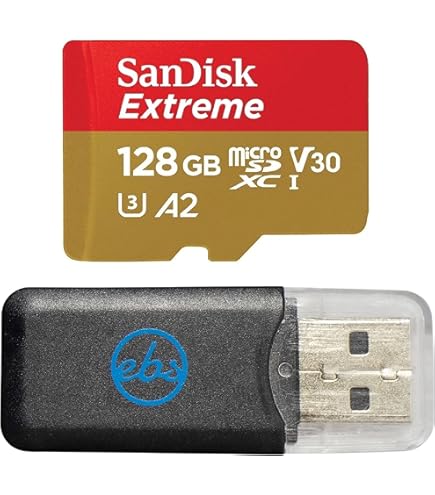 SanDisk Extreme 128GB MicroSDXC Memory Card for DJI Pocket 2