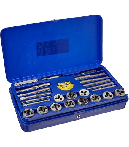 Amazon.co.jp: IRWIN タップ&ダイスセット 41個入りT26317 [並行輸入品 