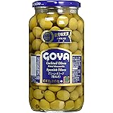 ゴヤ グリーン オリーブ(種なし)大瓶 875g