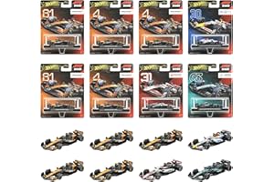 ホットウィール(Hot Wheels) プレミアム レース アソートメント 乗り物おもちゃ ミニカー 8台入り BOX販売 14歳から マルチ HRV11-986J