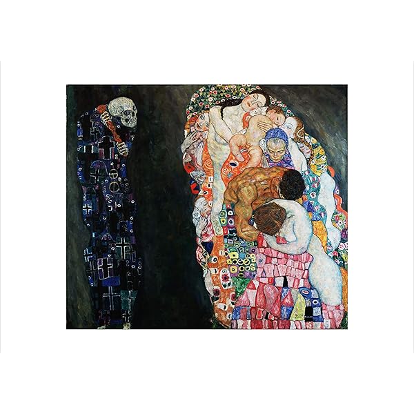Amazon ポスター クリムト 死と生 サイズ 返金保証有 日本製 上質 インテリア 壁紙用 絵画 アート 壁紙ポスター アートフレーム ポスター オンライン通販