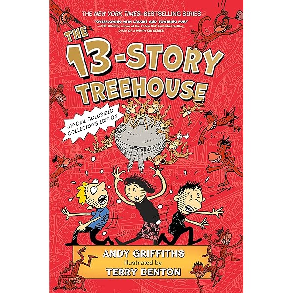 The Treehouse Series Collection (1-13) Books Set by Andy Griffiths