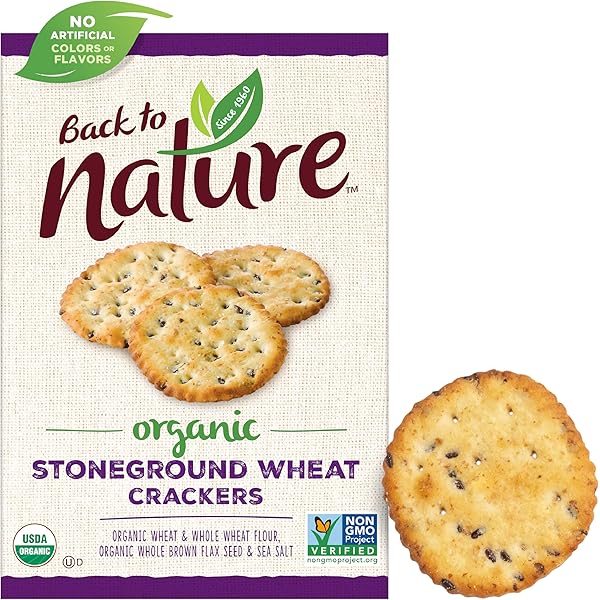 Triscuit Organic Original Crackers - Whole Grain Wheat Vegan Snacks
