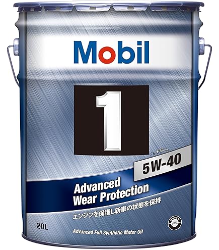 Amazon | Mobil1 ガソリンエンジンオイル SN/CF A3/B3 A3/B4 5W-40 