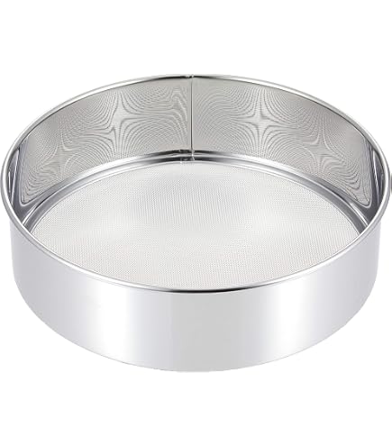 Amazon｜cotta ワンタッチ裏ごし枠 24cm シルバー 直径(内径)22.4×H9