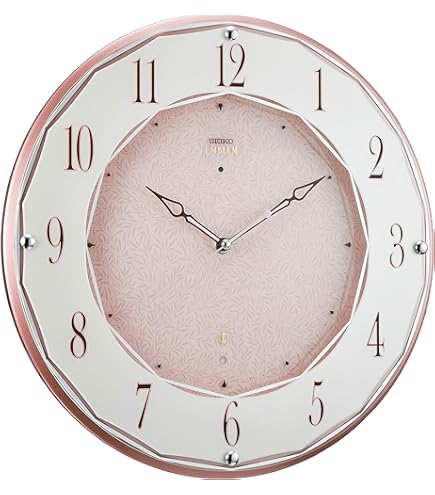 極美品 SEIKO EMBLEM HS561P壁掛け時計 掛時計 ピンク Amazon.co.jp: SEIKO EMBLEM 掛時計 ピンクパール 直径330×46mm 電波