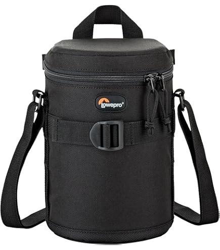 テンバの望遠用レンズケースです Amazon | Lowepro レンズケース レンズケース 11X14CM ブラック