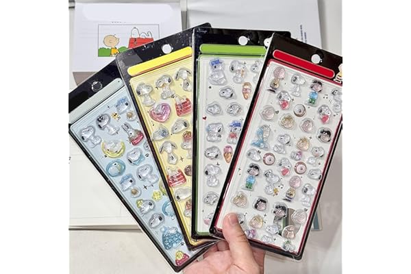 loong 3dシール 実心 立体シール ぷくぷくぷっくり かわいい 4枚セット 立体 おしゃれ デコシール ごほうび 子供 貼り付け可能 贈り物 手帳 携帯 DIY用 手帳用 貼り付け可能 女の子 4セット（014）