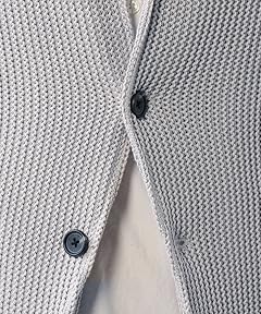 Knit 2-button Jacket 1122-199-4470: Light Grey