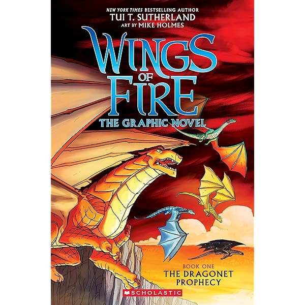 Wings of Fire 漫画英語絵本8冊 Wings of Fire: The Graphic Novel #8: Escaping Peril by Tui T
