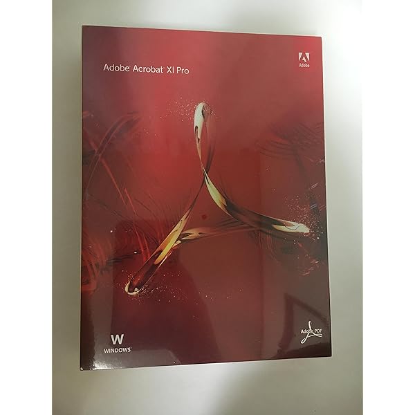 Amazon.co.jp: Adobe Acrobat XI Pro Win版 日本語版 パッケージ版