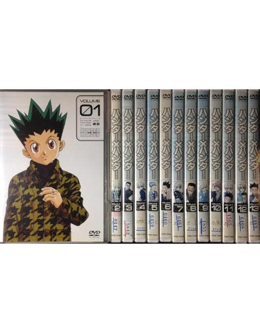 HUNTER×HUNTER DVD 全巻セット 79枚 Amazon.co.jp: ハンター×ハンター シリーズ1 コンプリート DVD