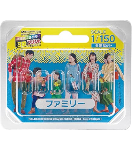 Amazon | takeda タケダ ジオラマ人形 3Dカラー リアル フィギュア 360