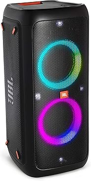 JBL PARTYBOX300 Bluetoothスピーカー ワイヤレス マイク入力/ギターアンプ入力搭載 ブラック JBLPARTYBOX300JN 【国内正規品/メーカー1年保証付き】