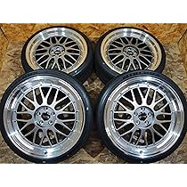 Amazon | levanna V10-EX 19インチ 8.5J+42 5H100 ハイパーブラック 