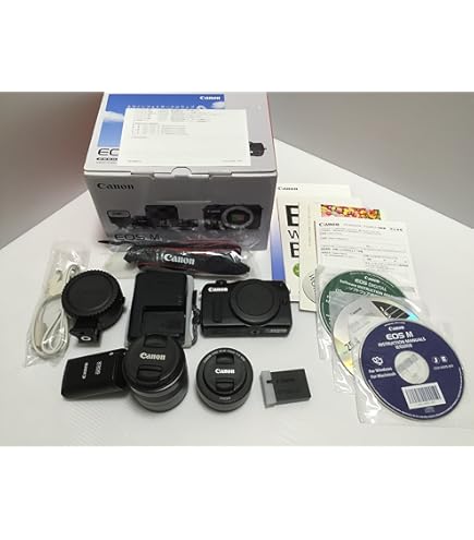 Amazon | Canon ミラーレス一眼カメラ EOS M10 ダブルレンズ
