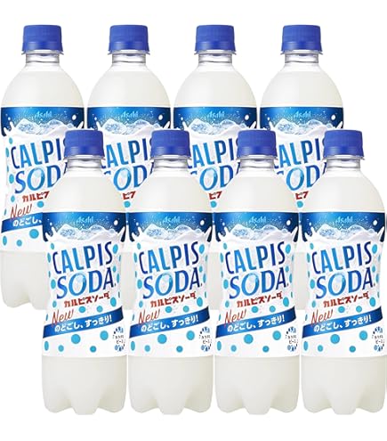 Amazon.co.jp: アサヒ飲料 カルピスソーダ 500mlペットボトル×24本入