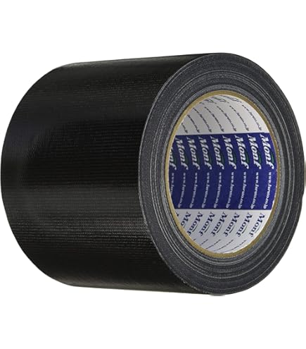 Amazon | 古藤工業 Monf No.860 安全標示用布粘着テープ 黄/黒 幅50mm