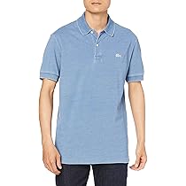LACOSTE ラコステ ポロシャツ インディゴ デニム系 LACOSTE ラコステ ポロシャツ インディゴ デニム系