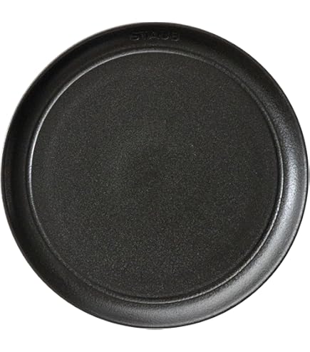 Amazon.co.jp: staub ストウブ 「 プレート 15cm マットブラック 」皿
