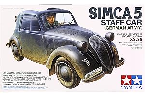 タミヤ(TAMIYA) 1/35 ミリタリーミニチュアシリーズ No.321 ドイツ陸軍 スタッフカー シムカ5 プラモデル 35321