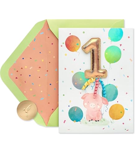 Baby Girl Greeting Card - Traditional Pink Rabbit With Heart Balloon Artwork For Her - Keepsake Beautiful Gifts For Daughter Or Granddaughter - Congratulations Present For Family To Celebrate: Greeting Cards
