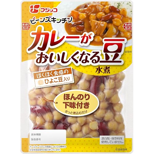 フジッコ ビーンズキッチン カレーがおいしくなる豆水煮