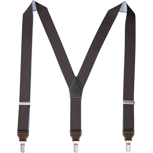 Amazon | [タケオキクチ] サスペンダー メンズ 本革 ホルスター型 H