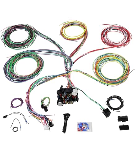 Painless Wiring 30806 GM Umrüstsatz – Anschlüsse Für Lenksäule, Mit Zündschalter-, Blinker- & Dimmerschalter-Steckern