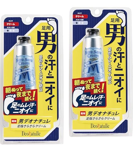Amazon.co.jp: ［4個セット］デオナチュレ 足指さらさらクリーム 無