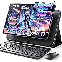 Amazon.co.jp: 2026新登場タブレット Android16 11インチ Ecopad