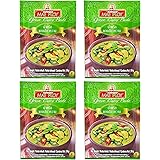 メープロイ(MAE PLOY) グリーンカレーカレーペースト 50g　GREEN CURRY PASTE 50g 123MART オリジナルおしぼり付き(４袋セット)