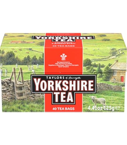 Amazon.co.jp: Taylors of Harrogate Yorkshire Teabags (Pack of 5