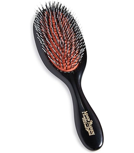 MASON PEARSON　CHILD BRISTLE　DARKRUBY MASON PEARSON CHILD BRISTLE DARKRUBY Boar Bristle brush from Japan