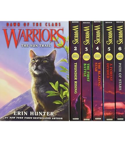 Warriors シリーズ 全12冊セット Warrior Cats Volume 1 to 12 Books Collection Set (The