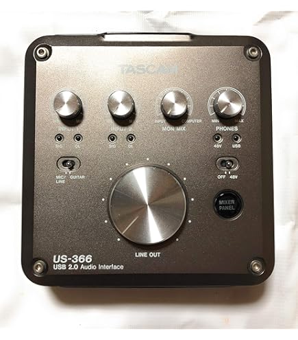 TASCAM US-366 Win/mac対応 US-366 | USB2.0 Audio Interface with DSP Mixer | TASCAM