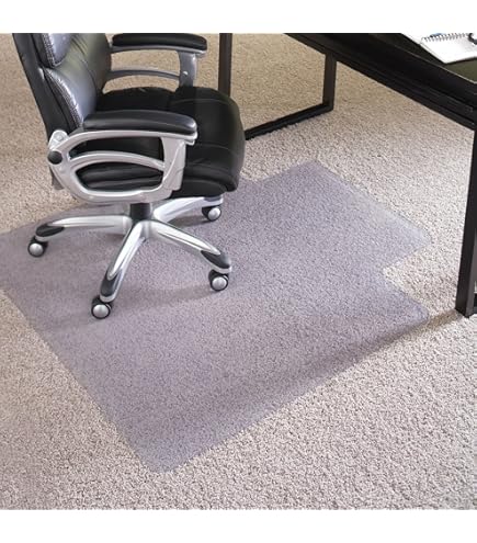 Marvelux PVC Office Chair Mat For Low Pile Carpets And - View #8