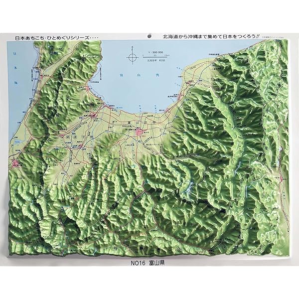 Amazon.co.jp: 立体地図 県別レリーフマップ山梨県（カラー版