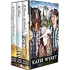 Box Set Sweet Frontier Cowboys Novels 16-18 (A Novel Christian Romance Series Book 6)