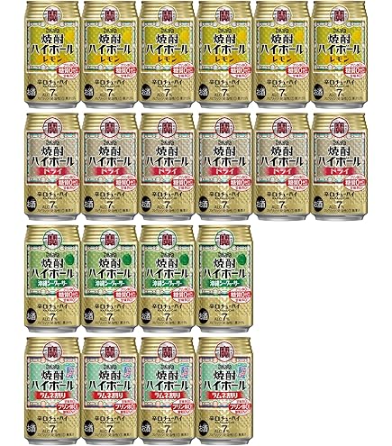 Amazon.co.jp: ハイボール サワー 350ml×12本飲み比べセット 居酒屋系
